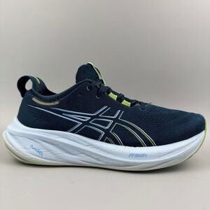 ASICS Gel Nimbus 26 Men's Size 9.5 Blue Running Shoes Sneakers 1011B794